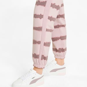 Classics Tie Dye Women's Sweatpants, Chalk Pink-Quail