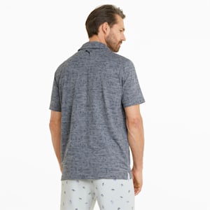 PUMA x ARNOLD PALMER CLOUDSPUN King Golf Polo Men, Navy Blazer Heather