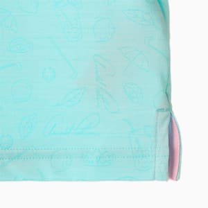 メンズ ゴルフ PUMA x ARNOLD PALMER キング ポロシャツ, Light Aqua Heather