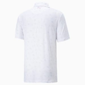 PUMA x ARNOLD PALMER CLOUDSPUN Contender Golf Polo Men, Bright White-Lavendar Pop