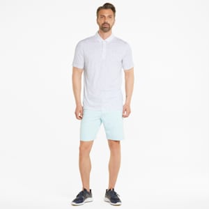 PUMA x ARNOLD PALMER CLOUDSPUN Contender Golf Polo Men, Bright White-Lavendar Pop