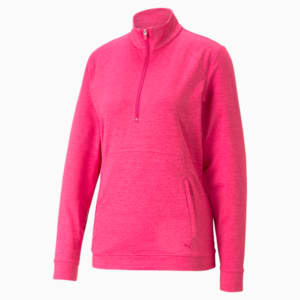 CLOUDSPUN Rockaway Half-Zip Golf Sweatshirt Women, Orchid Shadow, extralarge-GBR