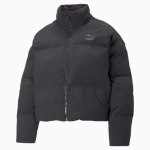 Classics Oversized Women's Puffer Jacket, Puma Black, extralarge-IND