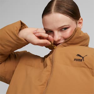 Classics Oversized Women's Puffer Jacket, Desert Tan, extralarge-IND