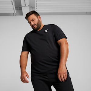 Classics Small Men's Logo Tee, Puma Black
