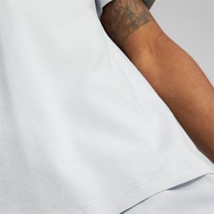 Classics Small Men's Logo Tee, Platinum Gray