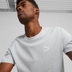 Classics Small Men's Logo Tee, Platinum Gray