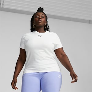 Classics Slim Tee Women, Puma White, extralarge-GBR