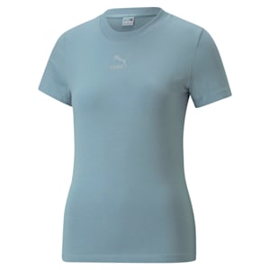 ウィメンズ CLASSICS スリム Tシャツ, Blue Wash, extralarge-JPN