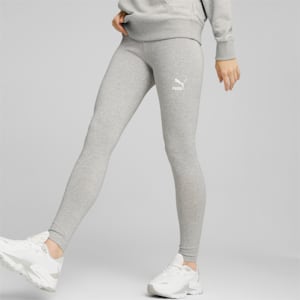 Classics High Waist Leggings Women, Light Gray Heather