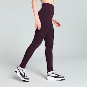 Classics Women's High Waist Leggings, Midnight Plum, extralarge-IND