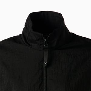 ウィメンズ DARE TO ウーブン クロップド トラック ジャケット, Puma Black
