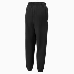 Infuse Women's Relaxed Fit Sweat Pants, Puma Black, extralarge-IND