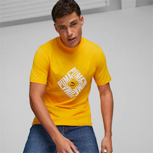 SWxP Graphic Men's Regular Fit T-Shirt, Tangerine, extralarge-IND