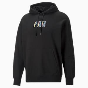 SWxP Pinnacle Men's Relaxed Fit Hoodie, Puma Black, extralarge-IND