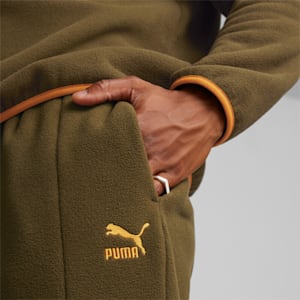 Pantalon en molleton polaire Sportswear by PUMA, homme, Olive foncé