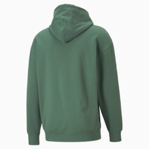 Downtown Graphic Men's Hoodie, Deep Forest