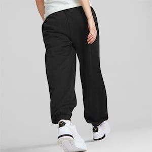 Classics Women's Relaxed Fit Sweat Pants, Puma Black, extralarge-IND