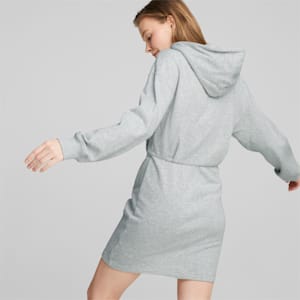 Classics Hooded Women's Dress, Light Gray Heather, extralarge