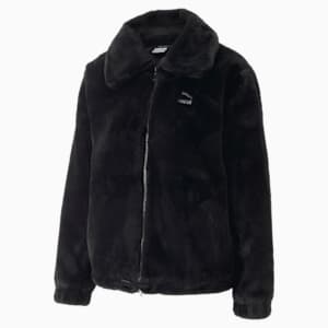 Blouson en fausse fourrure Classics, femme, Puma Black