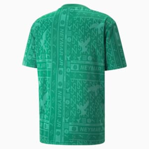 Camiseta de jacquard ​​​​​​Neymar Jr para hombre, Leprechaun Green