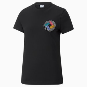 SWxP Graphic Women's T-Shirt, Puma Black