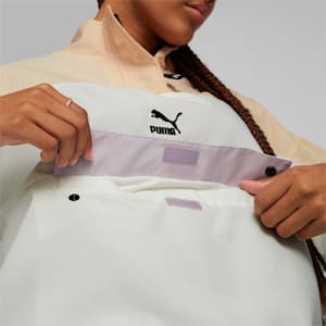 Sportswear by PUMA Half Zip Women's Woven Jacket, Marshmallow