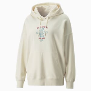 Sudadera con capucha para mujer Downtown Graphic, no color