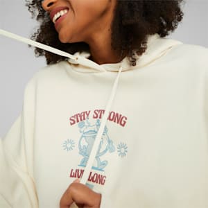 Downtown Graphic Women's Hoodie, no color