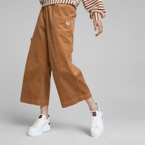 Pantalones de pana Downtown para mujer, Desert Tan