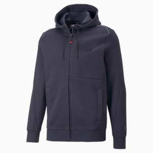 Scuderia Ferrari Style Hooded Sweat Jacket Men, Parisian Night