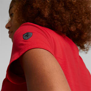 Ferrari Style Women's T-Shirt, Rosso Corsa, extralarge-IND