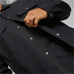 ユニセックス MMQ リップストップ オーバーシャツ, Puma Black