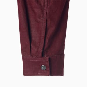 ユニセックス MMQ リップストップ オーバーシャツ, Aubergine