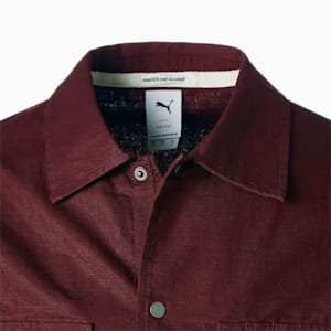 ユニセックス MMQ リップストップ オーバーシャツ, Aubergine