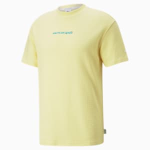 ユニセックス MMQ STB グラフィック Tシャツ, Pale Lemon