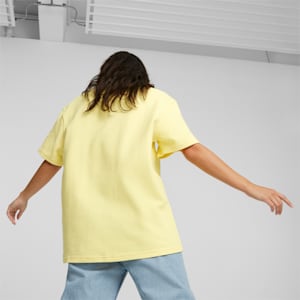 ユニセックス MMQ STB グラフィック Tシャツ, Pale Lemon