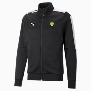 Ferrari Race MT7 Men's Track Jacket, Puma Black, extralarge-IND
