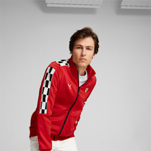 Scuderia Ferrari Race MT7 Track Jacket Men, Rosso Corsa