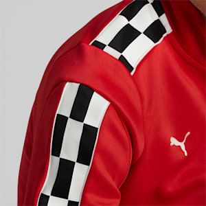 Scuderia Ferrari Race MT7 Men's Track Jacket, Rosso Corsa