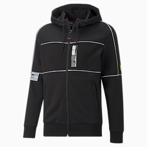 Chamarra deportiva para hombre Scuderia Ferrari Race, Puma Black