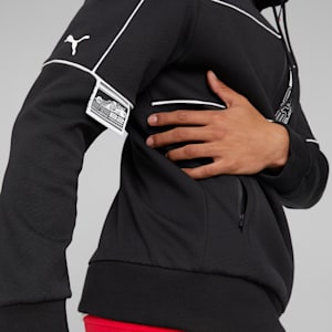 メンズ フェラーリ レース フーデッド スウェット ジャケット, Puma Black