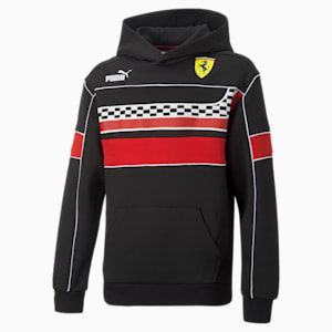 Scuderia Ferrari Race SDS Motorsport Hoodie Youth, Puma Black, extralarge-IND
