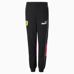 Pantalons en molleton Scuderia Ferrari Race SDS Motorsport, grands enfants, Puma Black