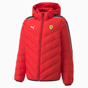 Ferrari Race Kids MT7 Youth Regular Fit Jacket, Rosso Corsa, extralarge-IND