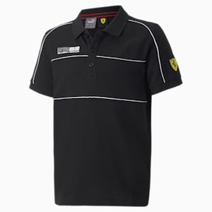 Scuderia Ferrari Race Motorsport Polo Shirt Youth, Puma Black, extralarge-IND