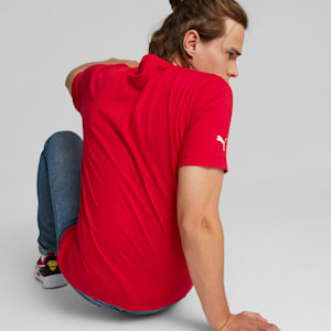 Scuderia Ferrari Shield Men's Tee, Rosso Corsa, extralarge