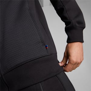 BMW M Motorsport Men's Hooded Sweat Jacket, Cotton Black