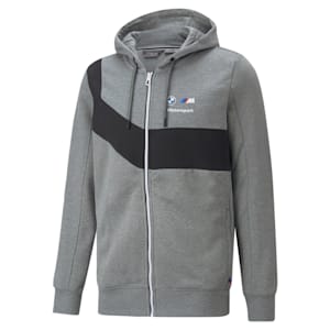 メンズ BMW MMS フーデッド スウェット ジャケット, Medium Gray Heather, extralarge-JPN