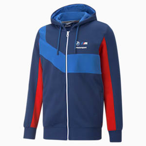 BMW M Motorsport Hdd Men's Sweat Jacket, Estate Blue, extralarge-IND